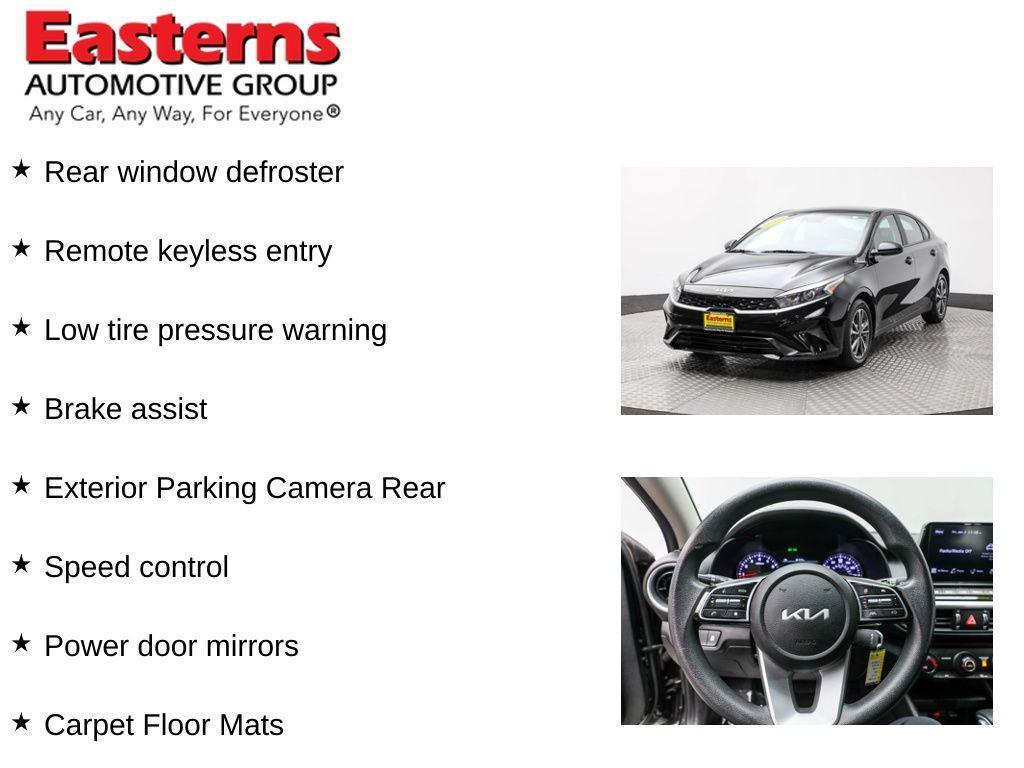 used 2023 Kia Forte car, priced at $16,490