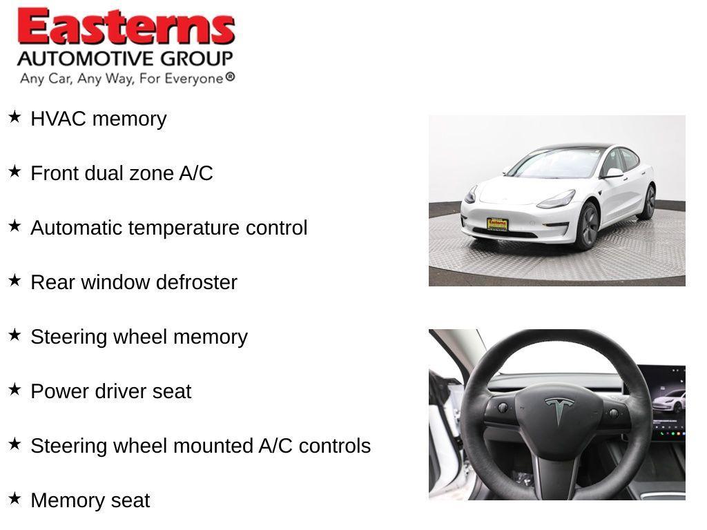 used 2022 Tesla Model 3 car, priced at $22,750