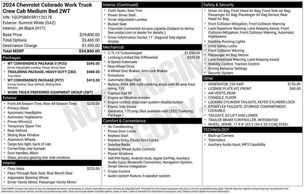 used 2024 Chevrolet Colorado car, priced at $25,950