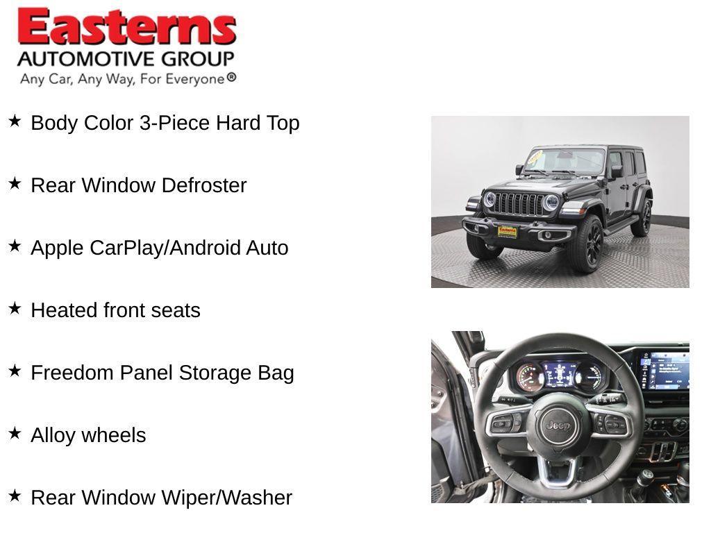 used 2025 Jeep Wrangler 4xe car, priced at $31,749