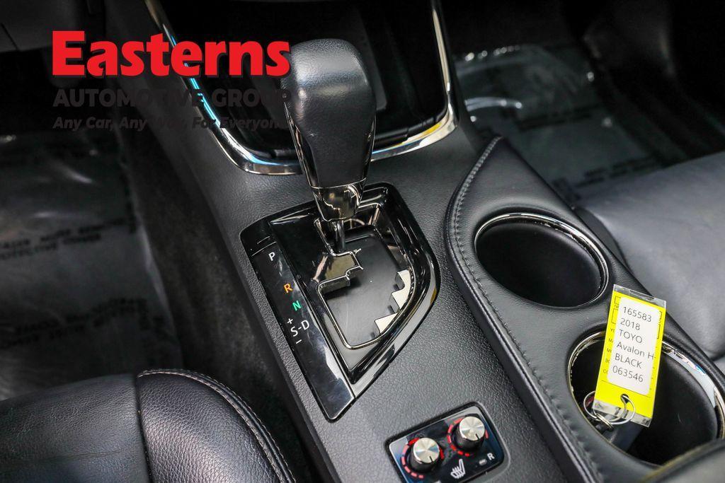 used 2018 Toyota Avalon Hybrid car, priced at $24,190