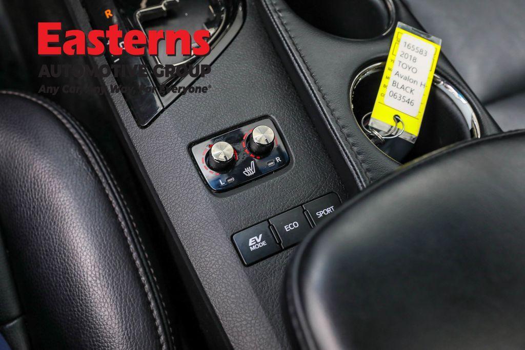 used 2018 Toyota Avalon Hybrid car, priced at $24,190