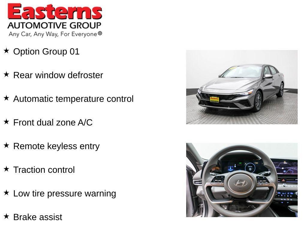 used 2024 Hyundai Elantra car, priced at $18,990