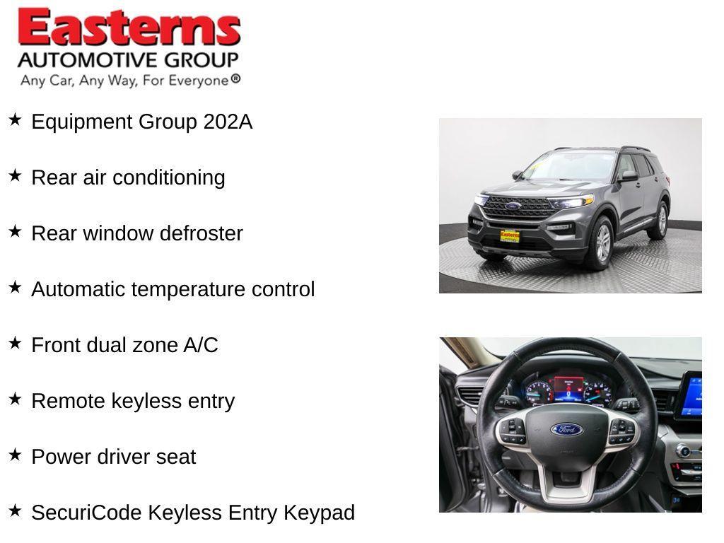 used 2022 Ford Explorer car, priced at $28,490