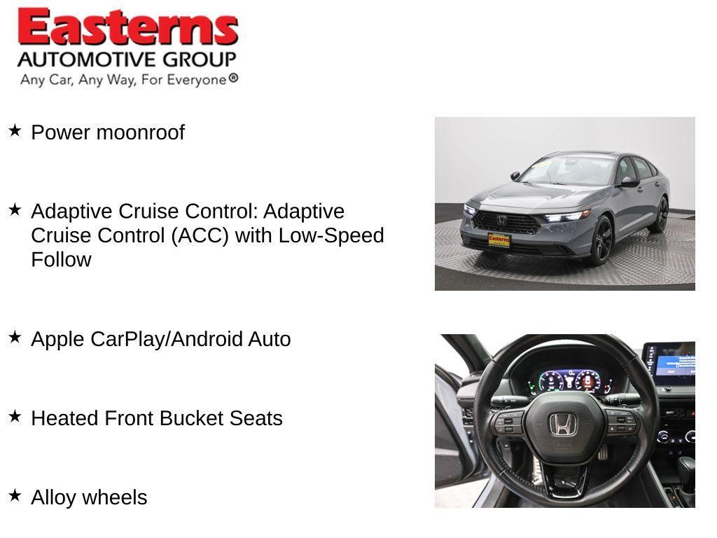 used 2023 Honda Accord Hybrid car, priced at $28,489