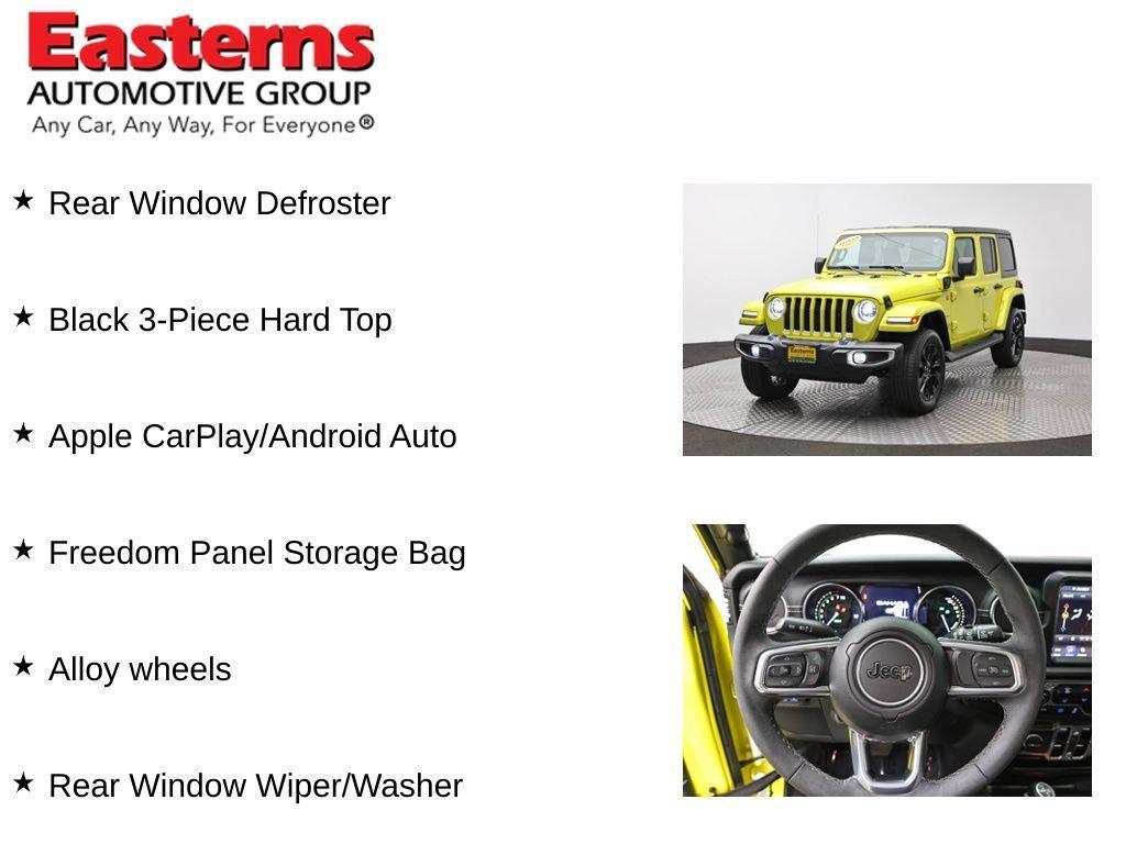 used 2023 Jeep Wrangler 4xe car, priced at $26,724