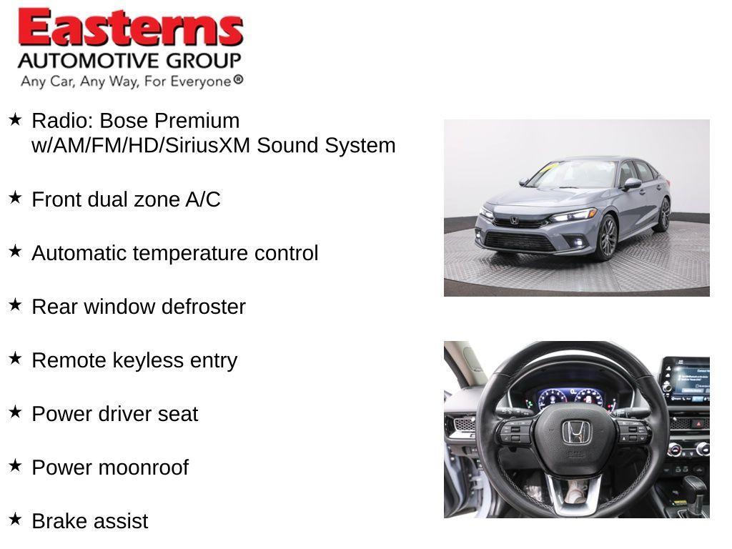 used 2022 Honda Civic car, priced at $21,375