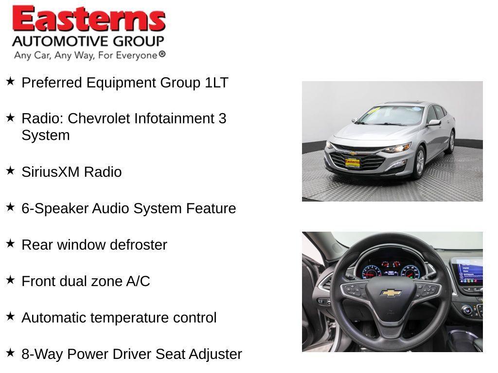 used 2022 Chevrolet Malibu car, priced at $16,425