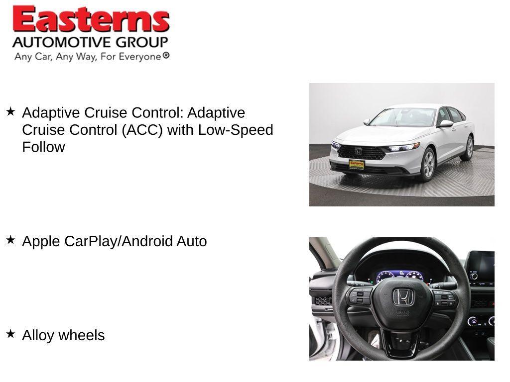 used 2025 Honda Accord car, priced at $28,924