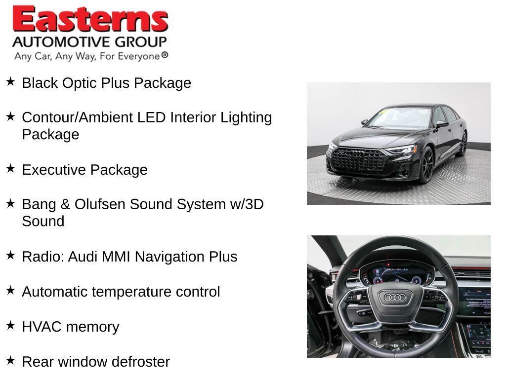 used 2022 Audi A8 car, priced at $45,950