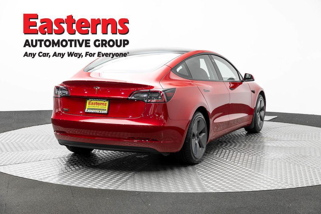 used 2022 Tesla Model 3 car, priced at $25,649