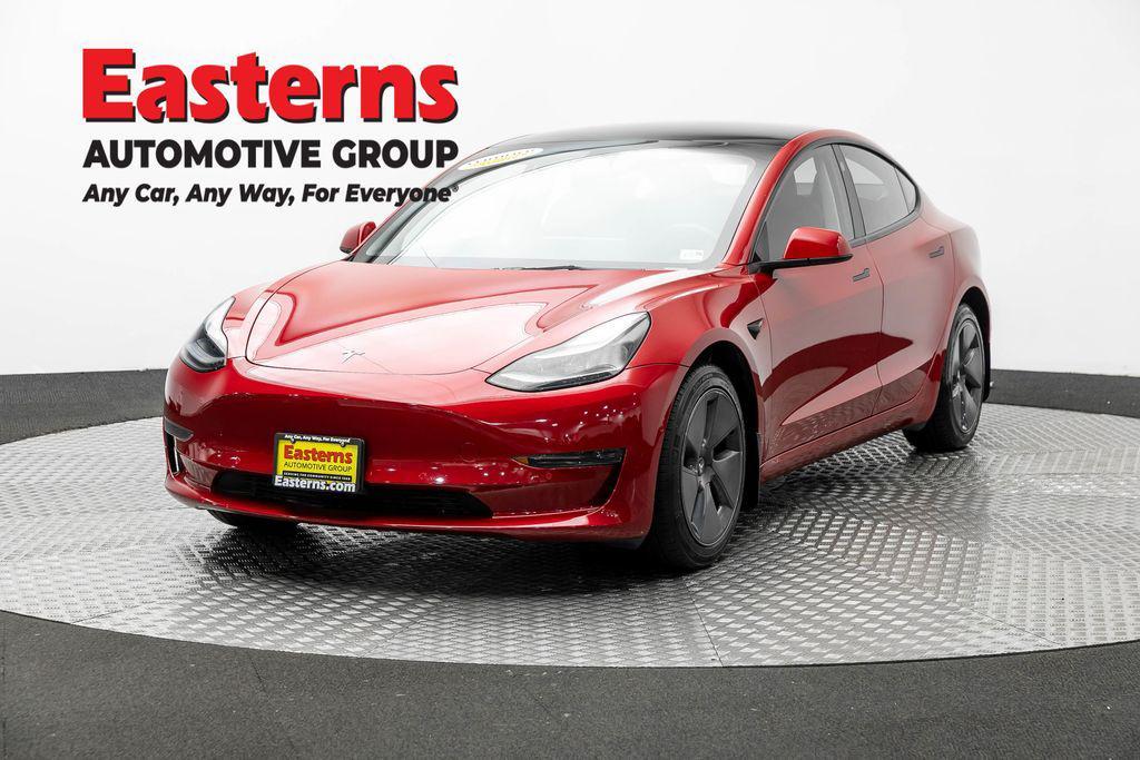 used 2022 Tesla Model 3 car, priced at $25,649