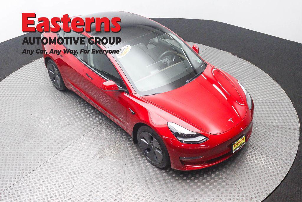 used 2022 Tesla Model 3 car, priced at $25,649