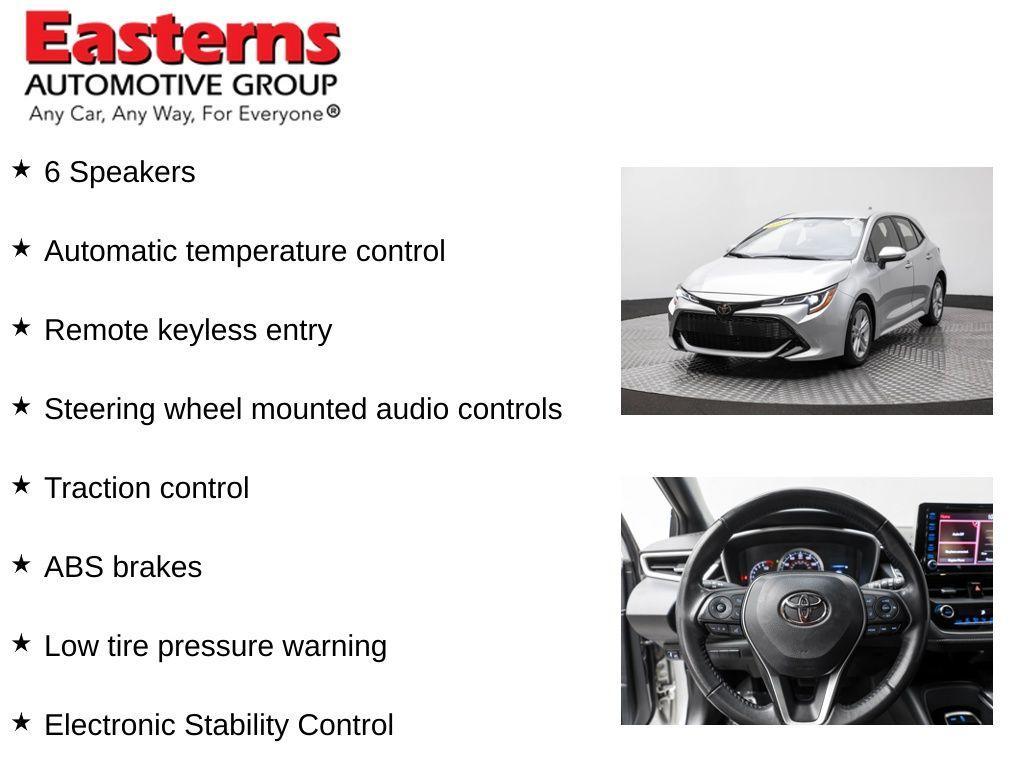 used 2022 Toyota Corolla Hatchback car, priced at $19,950