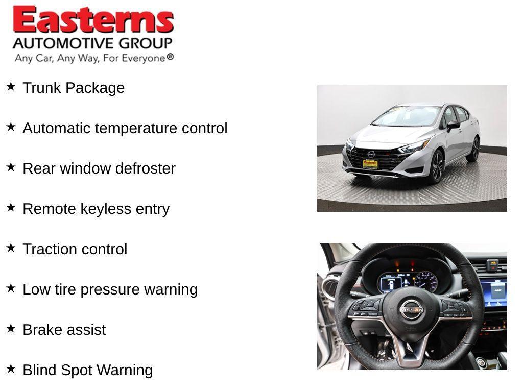 used 2024 Nissan Versa car, priced at $17,974