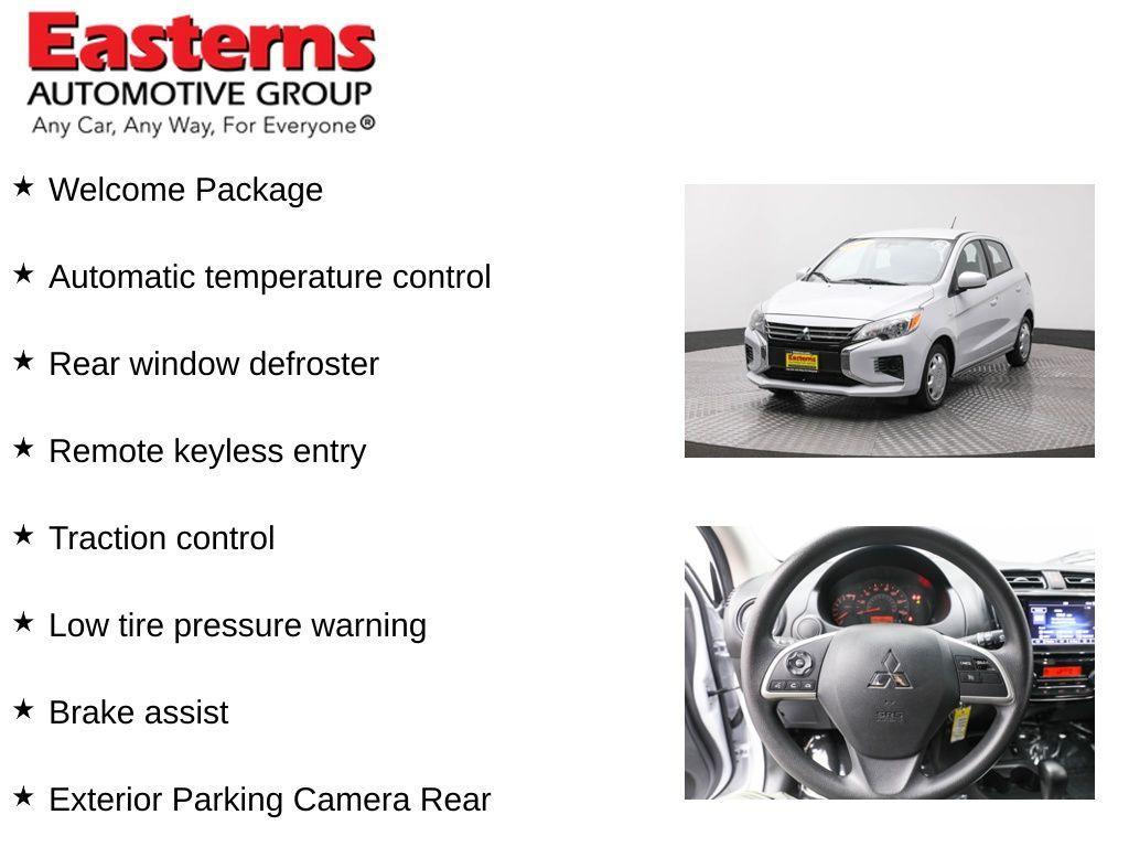 used 2024 Mitsubishi Mirage car, priced at $14,390