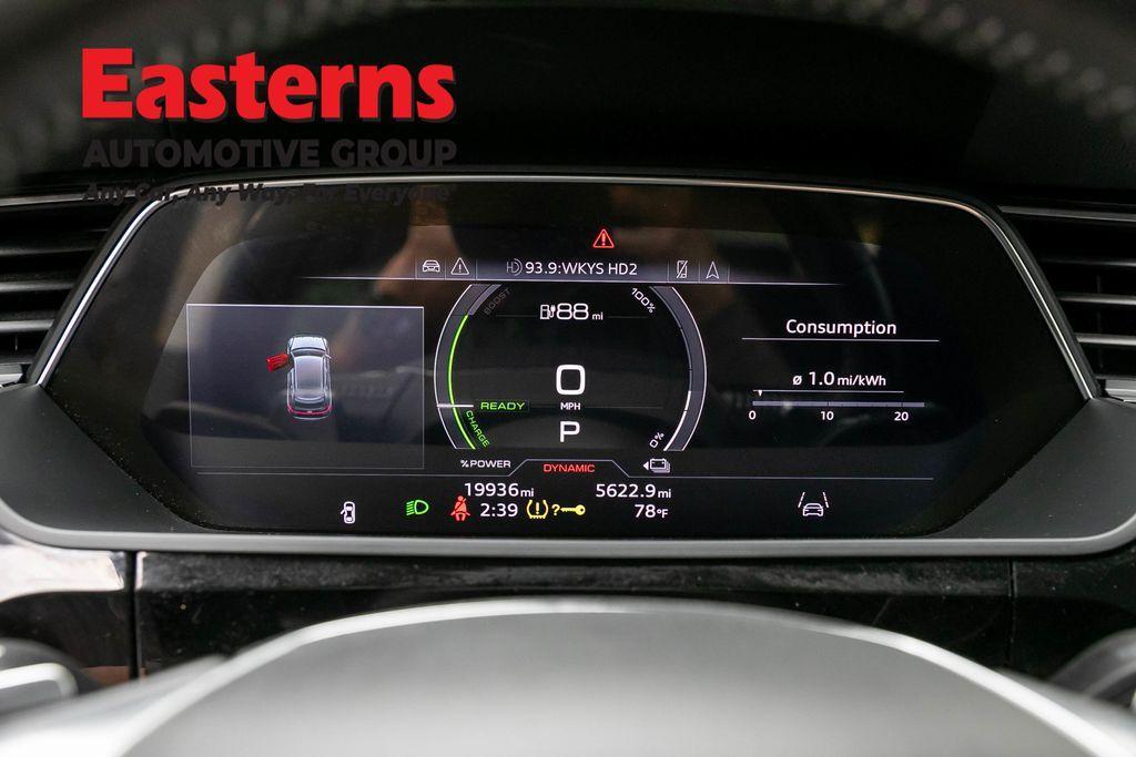 used 2021 Audi e-tron car, priced at $25,749