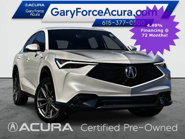 used 2025 Acura ADX car, priced at $36,900