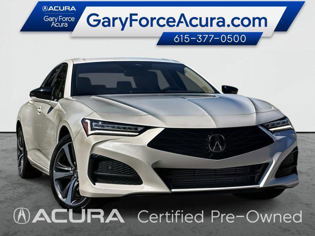 used 2025 Acura TLX car, priced at $39,500