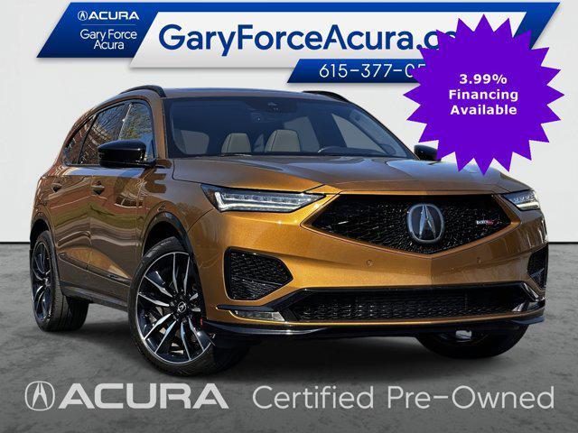 used 2022 Acura MDX car, priced at $47,500