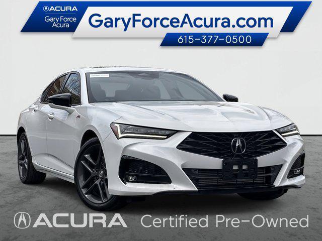 used 2025 Acura TLX car, priced at $44,900