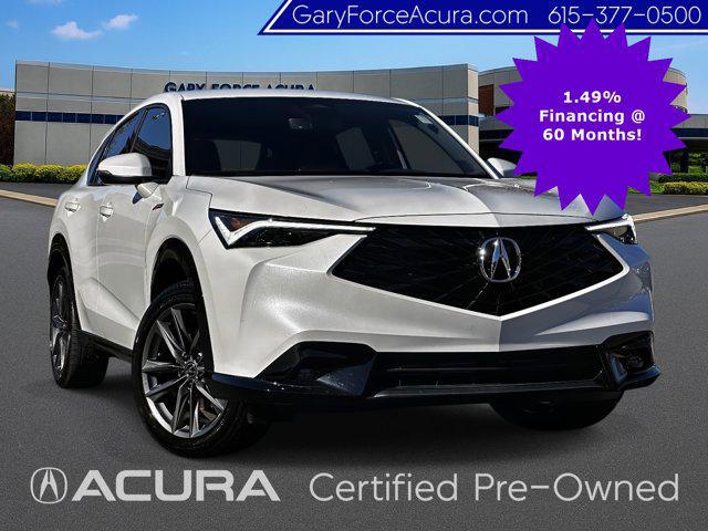 used 2025 Acura ADX car, priced at $39,000