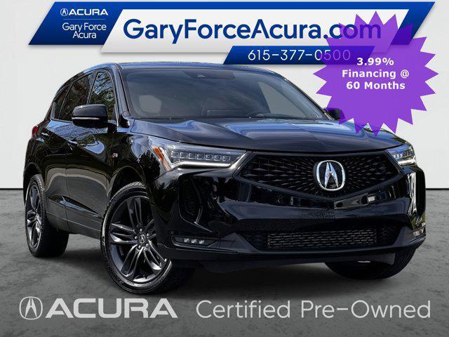 used 2023 Acura RDX car, priced at $37,500