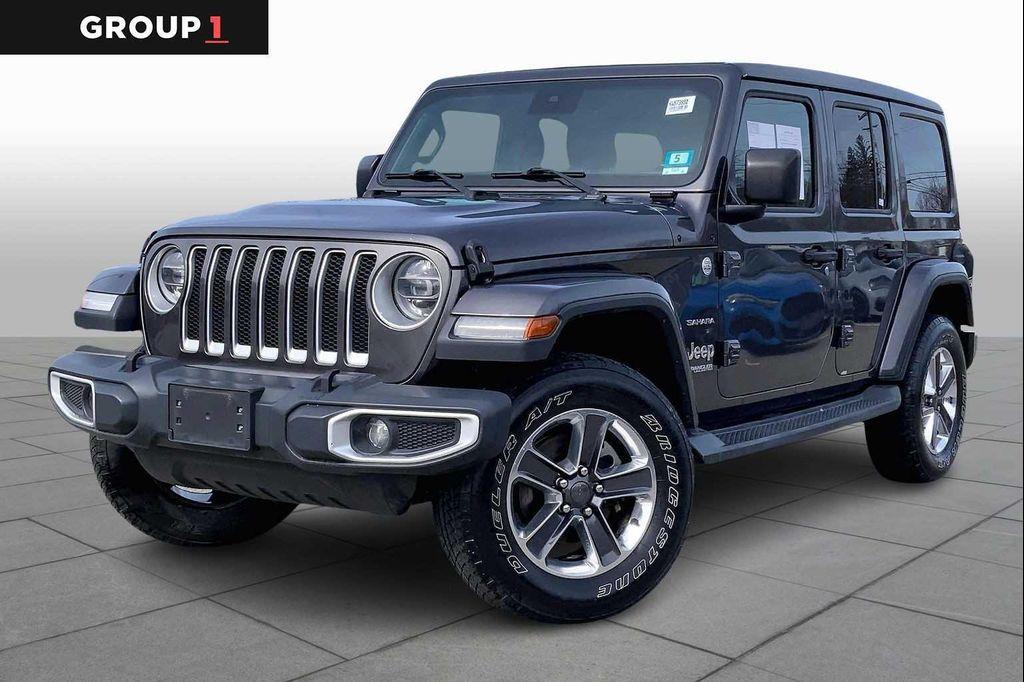 used 2019 Jeep Wrangler Unlimited car, priced at $22,626