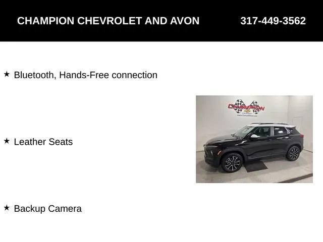 new 2025 Chevrolet TrailBlazer car, priced at $29,950