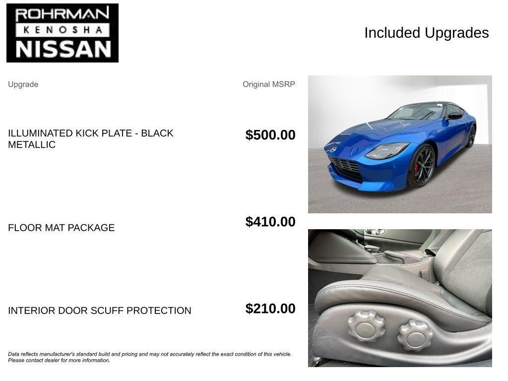new 2024 Nissan Z car, priced at $46,120