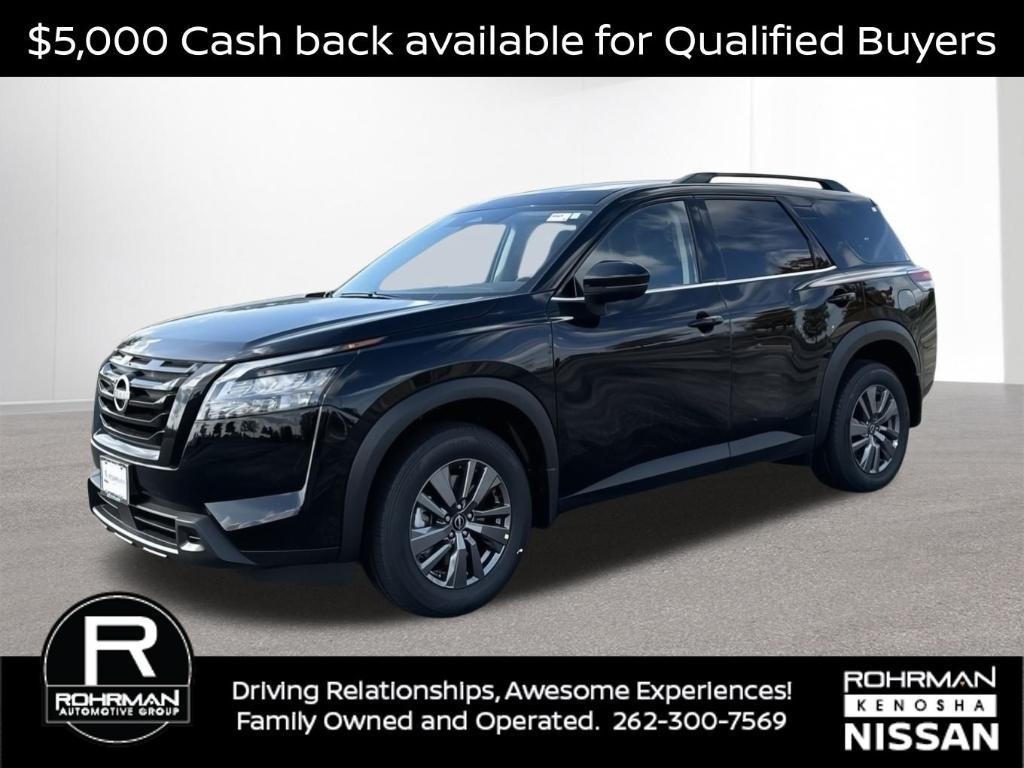 new 2025 Nissan Pathfinder car, priced at $34,977