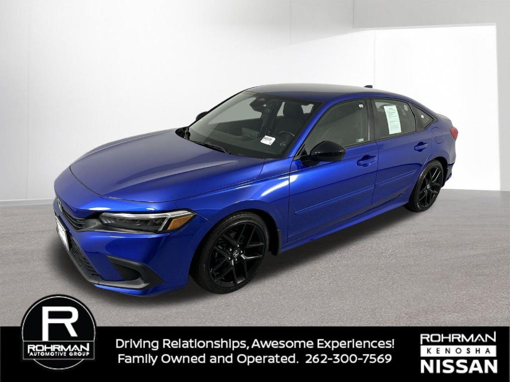 used 2023 Honda Civic car, priced at $19,100