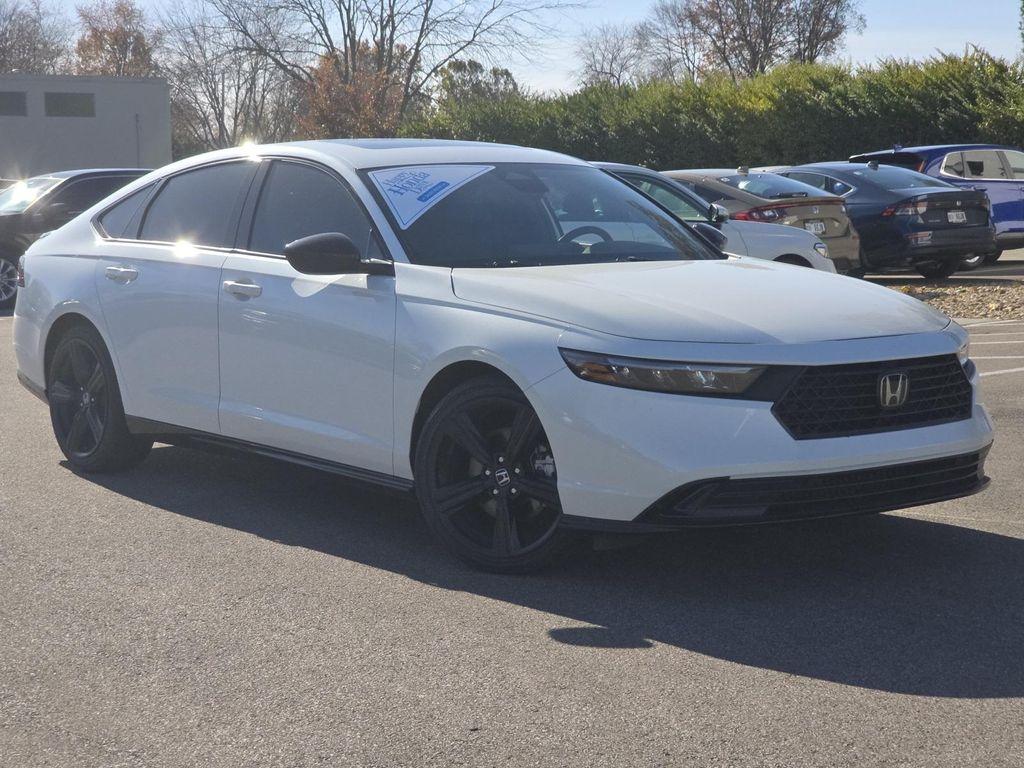 used 2023 Honda Accord Hybrid car, priced at $28,200