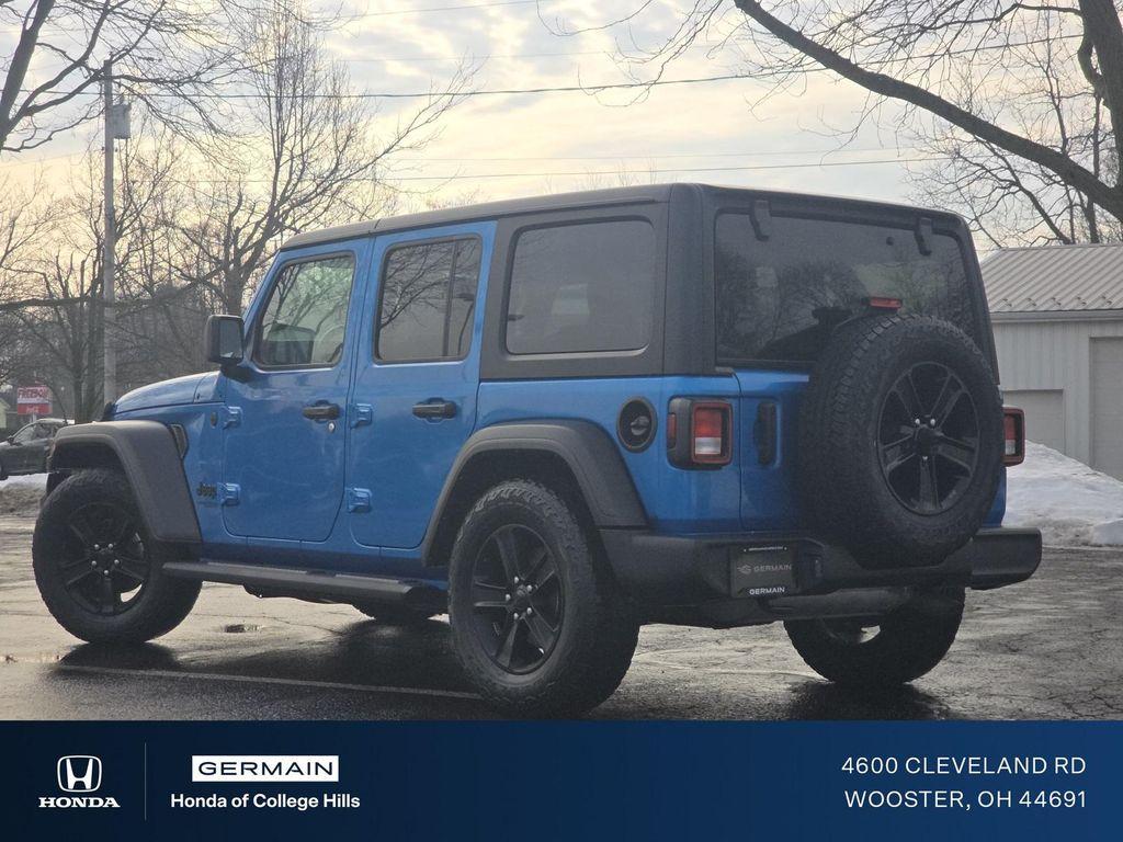 used 2022 Jeep Wrangler Unlimited car, priced at $27,000
