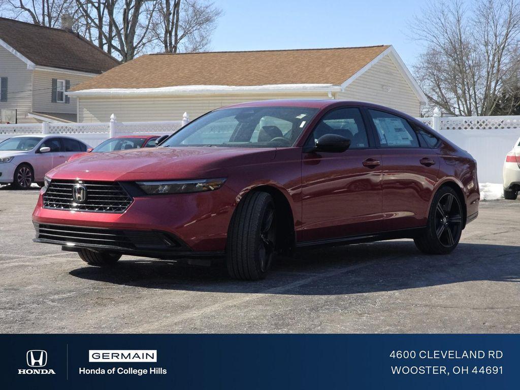 new 2025 Honda Accord Hybrid car, priced at $37,025