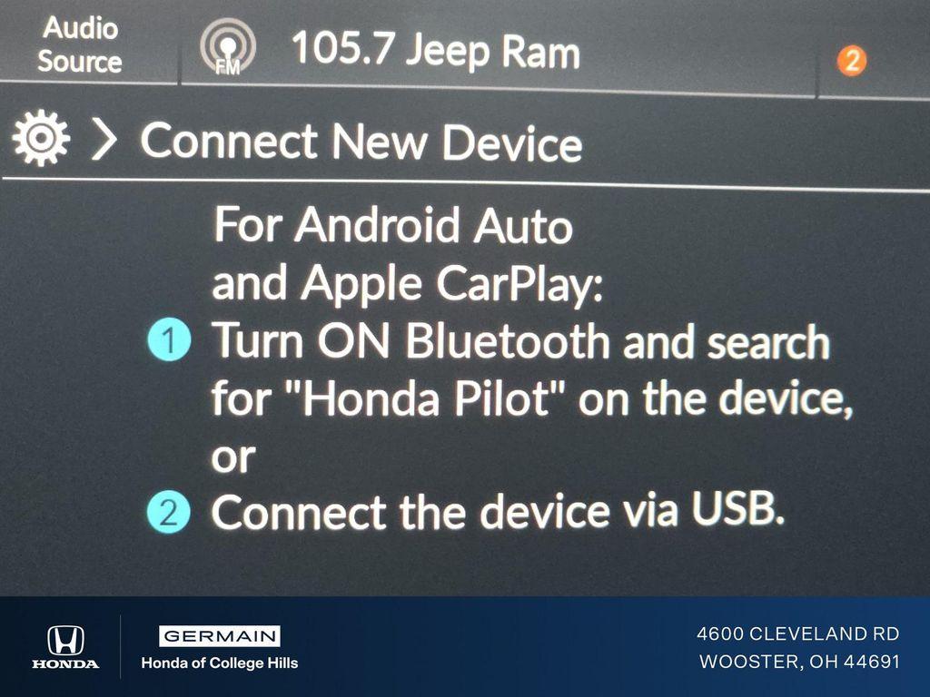 new 2025 Honda Pilot car, priced at $51,550