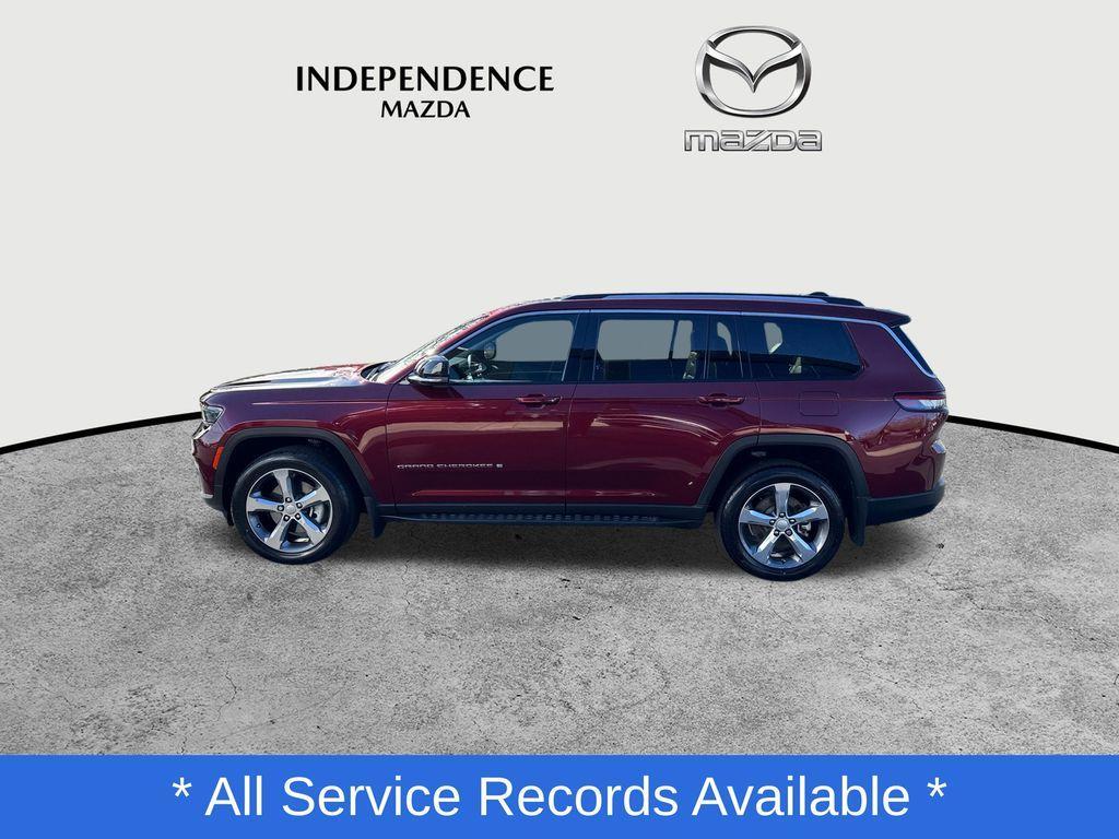 used 2021 Jeep Grand Cherokee L car, priced at $24,999