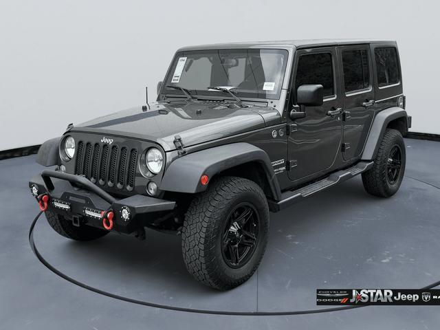 used 2018 Jeep Wrangler JK Unlimited car, priced at $20,500