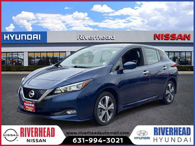 used 2022 Nissan Leaf car, priced at $12,490