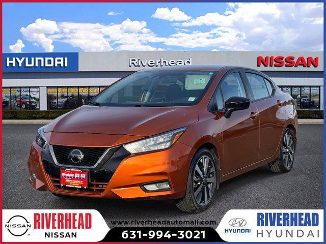 used 2021 Nissan Versa car, priced at $12,990