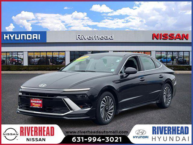 used 2024 Hyundai Sonata Hybrid car, priced at $23,990