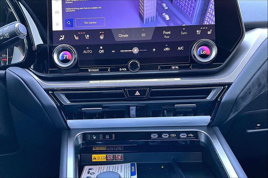 new 2026 Lexus TX 350 car, priced at $75,527