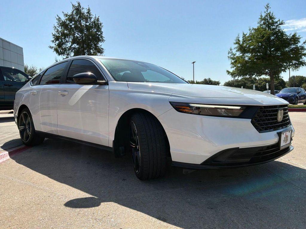 used 2023 Honda Accord Hybrid car, priced at $26,126