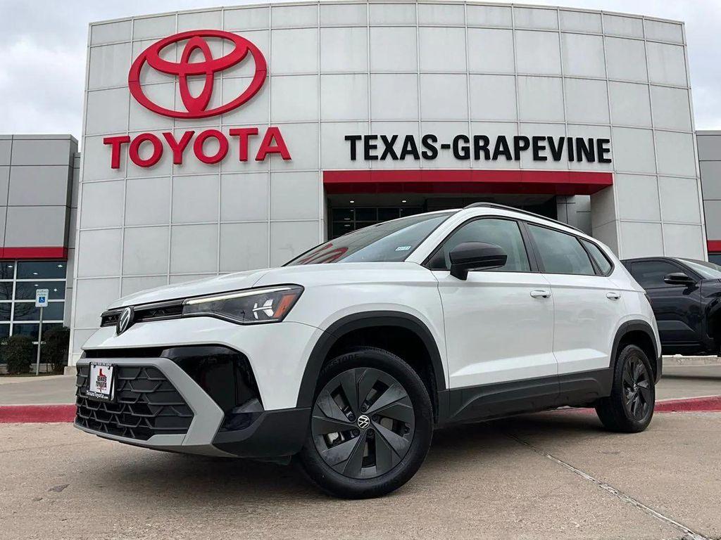 used 2025 Volkswagen Taos car, priced at $19,901