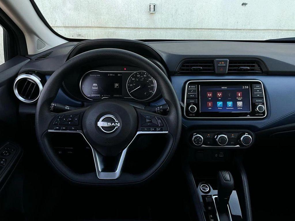 used 2025 Nissan Versa car, priced at $14,901