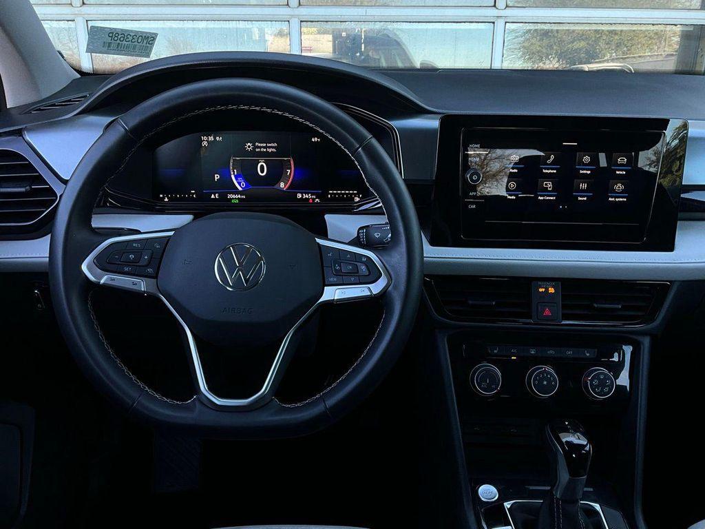 used 2025 Volkswagen Taos car, priced at $19,901
