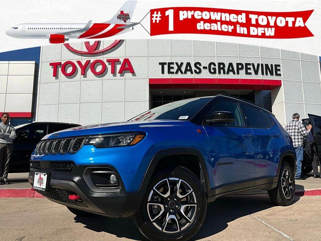 used 2025 Jeep Compass car, priced at $21,901
