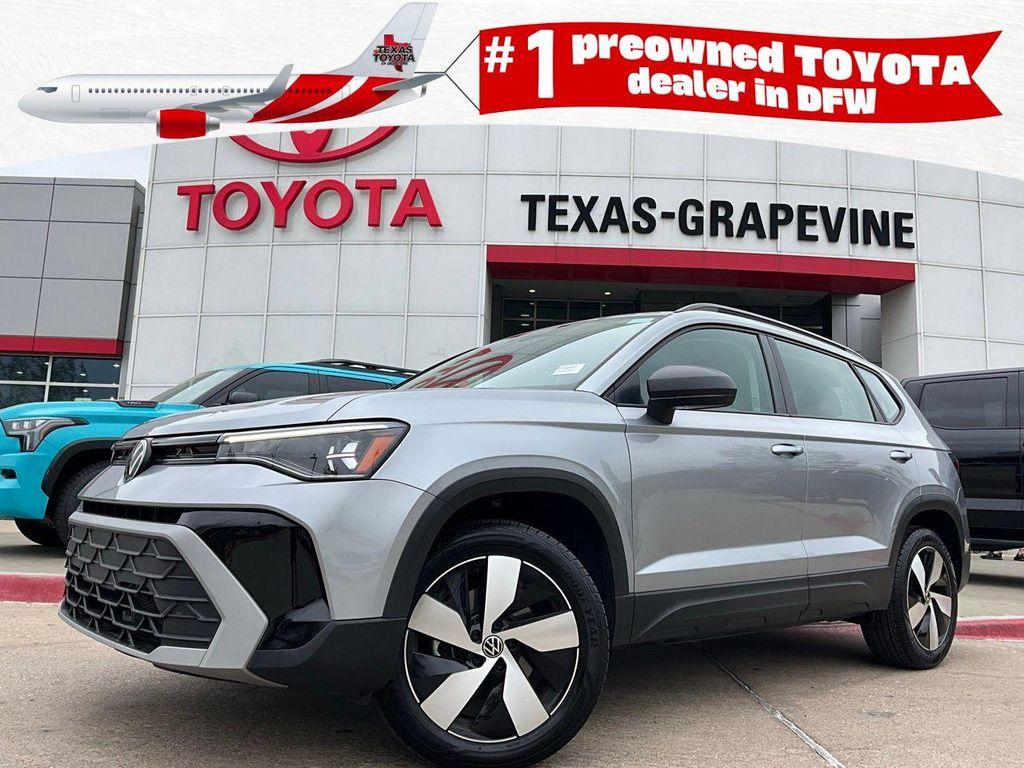 used 2025 Volkswagen Taos car, priced at $19,901