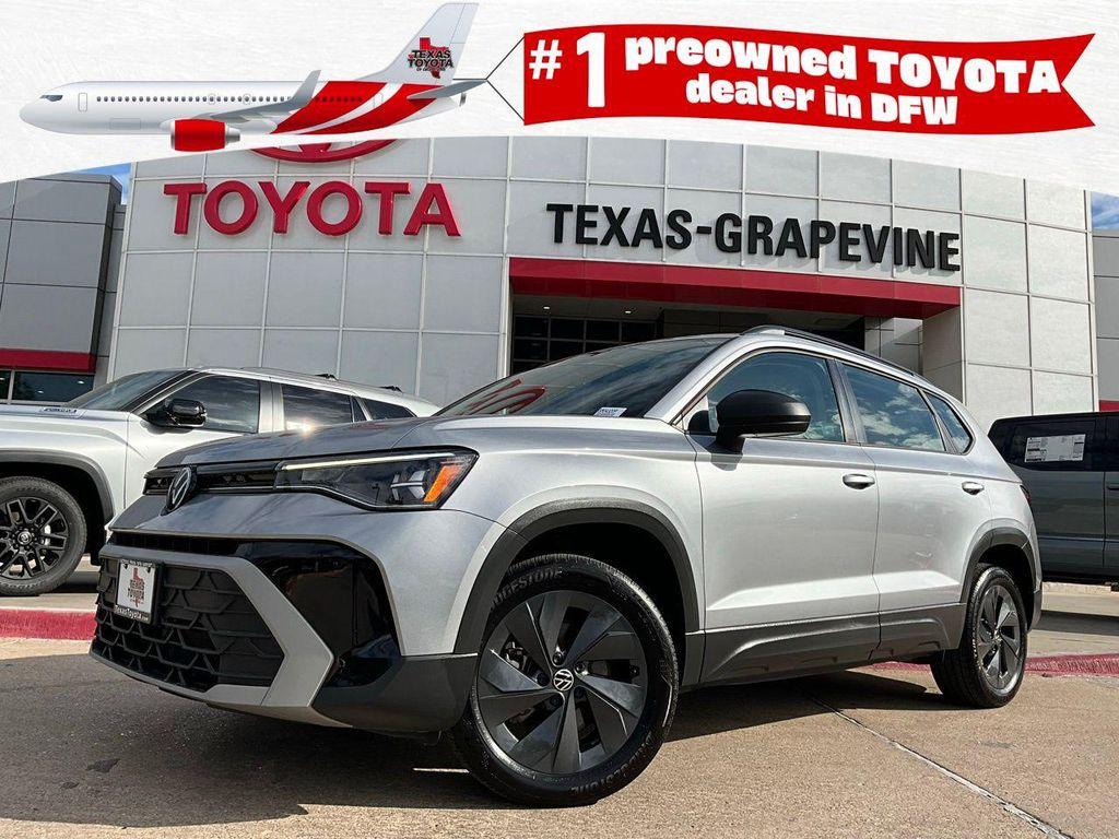 used 2025 Volkswagen Taos car, priced at $18,901