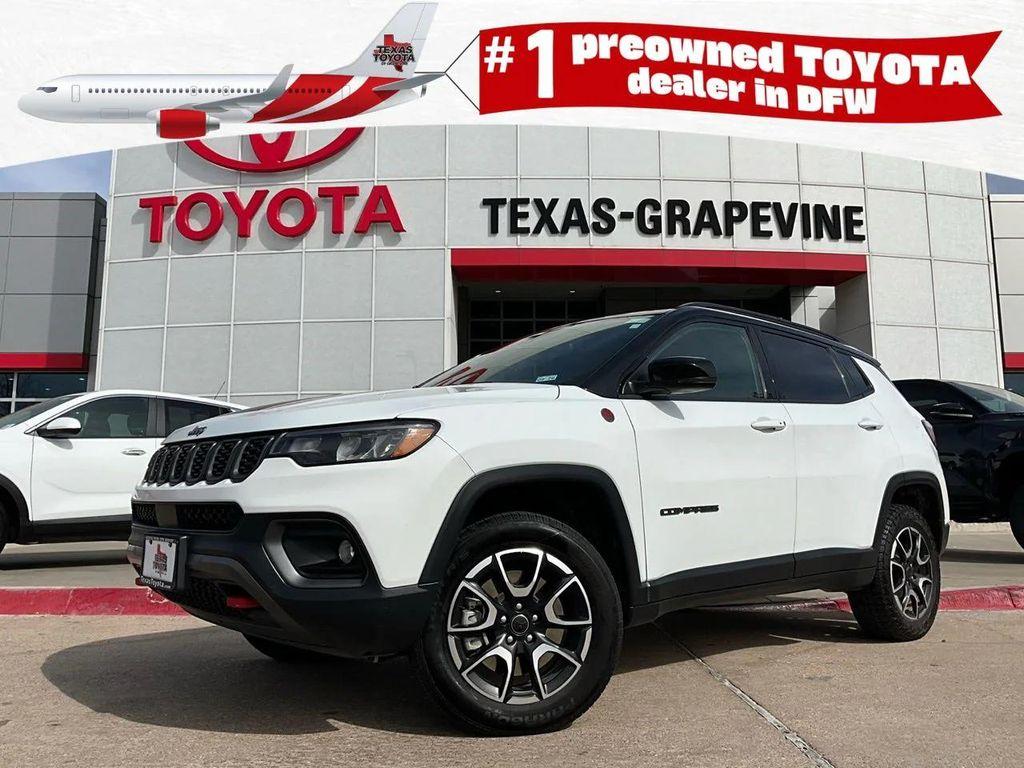 used 2025 Jeep Compass car, priced at $21,901